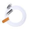 Cablu Incarcare Si Transfer Date 6A 120W USB la Lightning, Incarcare Rapida, Silicon Moale Anti-Incalcire, 1m,