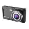 Resigilat Camera Video Auto Dubla Techstar® H309, FullHD, 1080P, Functie WDR, Camera Marsarier 720P, Ecran 4 inch LCD