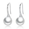 Cercei din argint Elegant Pearls white