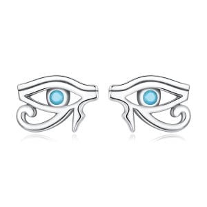 Cercei din argint Eye of Ra