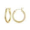 Cercei din argint Golden Hoops M
