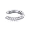 CERCEL din argint Crystals Clear Clip