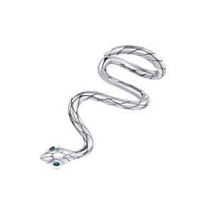 CERCEL din argint Silver Snake