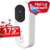 Sonerie inteligenta cu camera video iHunt Smart Doorbell WIFI Alb