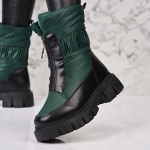 Cizme Dama Imblanite Verzi din Fas Nena