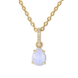 Colier din argint Golden Jasmine Pendant