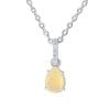 Colier din argint Silver Drop Opal