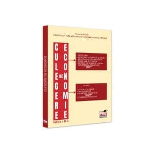 Culegere de economie pentru admiterea la Facultatea de Drept. Editia a II-a