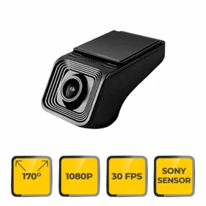 Resigilat: Camera de bord Teyes X5 DVR, Full HD 1080P, Unghi vizualizare 170°, Night Vision