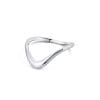 Inel din argint Molten Silver