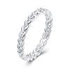 Inel din argint Simple Braided Rope