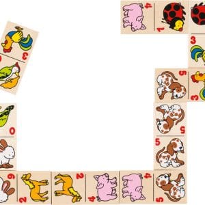 Joc de domino – Animăluțe