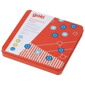 Joc magnetic de călătorie – 4 pe un rând și Țintar (2 în 1)