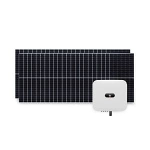 Sistem fotovoltaic 20 kW, invertor trifazat On Grid WiFi si 44 panouri Canadian Solar, 120 celule, 455W