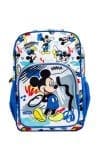 Rucsac primar 1 compartiment si buzunar 38x27x12 cm Mickey