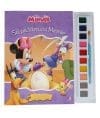 Minnie. Să pictăm cu Minnie. Carte de colorat cu pensulă și acuarele