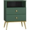 Noptieră SOLER 10 Verde