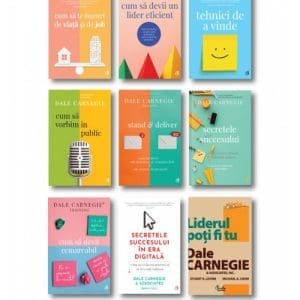 Pachet complet Dale Carnegie – Set 9 carti