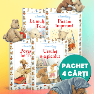 Pachet 4 carti cu ursuletul Tomi