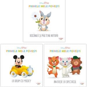 Pachet 3 carti Disney Bebe. Primele mele povesti