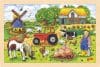 Puzzle cu 24 de piese din lemn – Ferma domnului Millers
