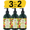 Pachet Sapun Lichid Delicat pentru Maini si Corp cu Fructe de Padure 500ml (3 la pret de 2)