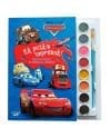 Disney. Mașini. Să pictăm împreună! Carte de colorat cu pensulă și acuarele