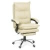 RESIGILAT – Scaun directorial cu suport de picioare si recliner OFF 419 crem