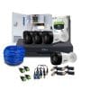 Sistem supraveghere exterior complet Acvil Pro ACV-C4EXT20-2MP-V2, 4 camere, 2 MP, IR 20 m, 2.8 mm, POS