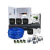 Sistem supraveghere exterior complet Acvil Pro ACV-C4EXT80-5M-A, 4 camere, 5 MP, IR 80 m, 3.6 mm, PoS, audio prin coaxial