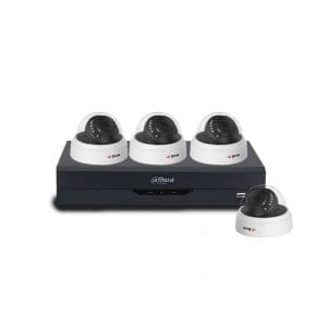 Sistem supraveghere interior basic Acvil Pro ACV-B4INT20-2MP, 4 camere, 2 MP, IR 20 m, 3.6 mm, POS, audio prin coaxial