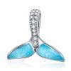 Talisman din argint Blue Mermaid’s Tail
