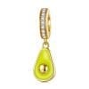 Talisman din argint Golden Avocado