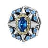 Talisman din argint Royal Blue Star