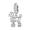 Talisman din argint Silver Poodle