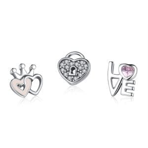 Talismane pentru colier cu Dragostea Printesei