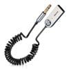 Resigilat Receptor Premium Baseus Bluetooth to AUX Jack 3.5mm, Ultra Compact, Alimentare USB
