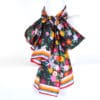 Esarfa neagra cu floricele Sely
