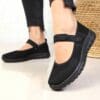 Espadrile negre talpa joasa Netiana