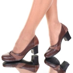 Pantofi piele ecologica Iolanta