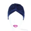 Turban bleumarin simplu Zizi