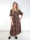 Rochie leopard Elveta