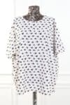 Bluza alba simpla Ovia