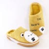 Papuci galbeni pentru copii Ursulina