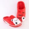 Papuci rosii pentru copii Ursulina